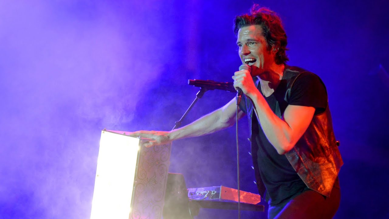 Brandon Flowers live on tour